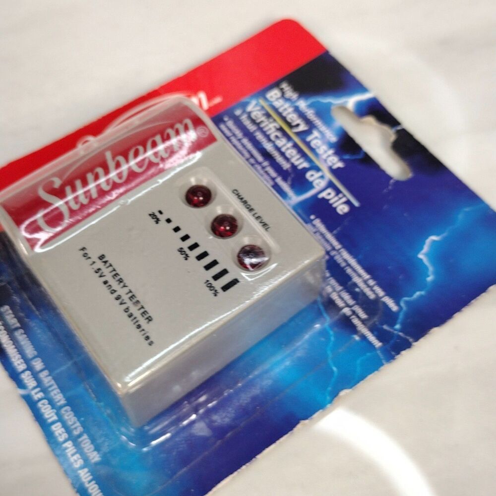 Sunbeam High Performance Battery Tester - Picture 3 of 5